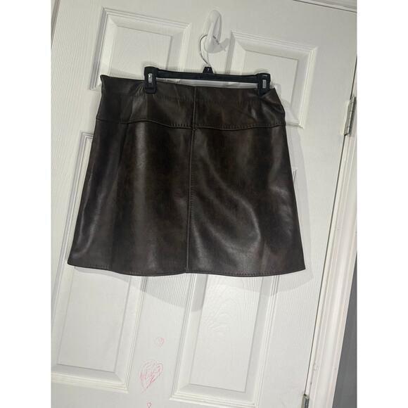 Max Studio London Skirt Brown Size XL - Picture 3 of 3